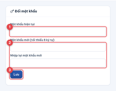 Đổi mật khẩu